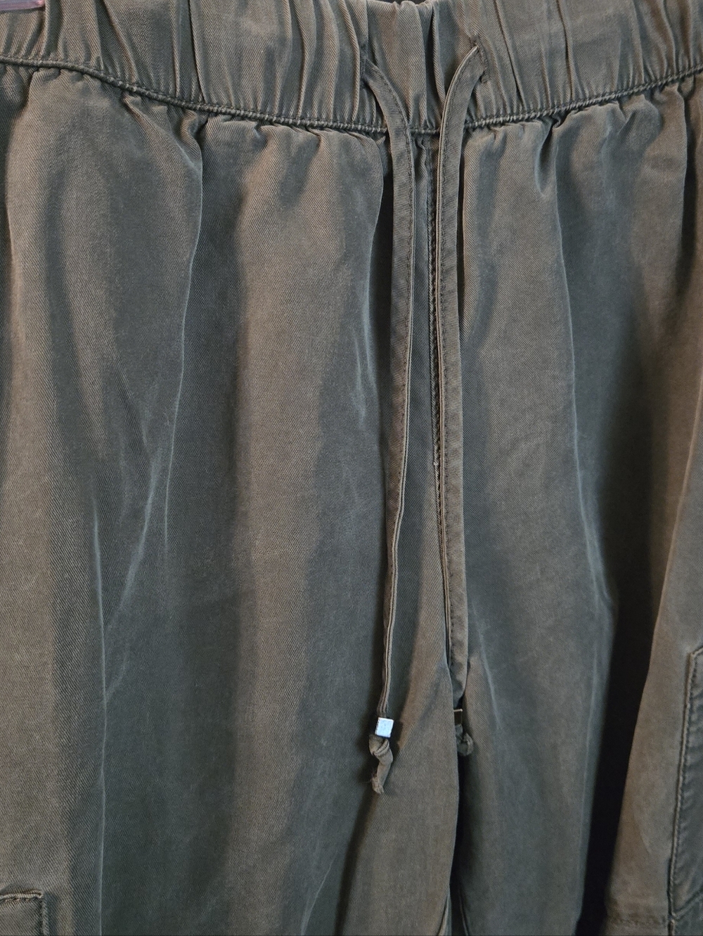 Banana Republic Olive Green Cargo Jogger Pants Petite Medium - Picture 4 of 9